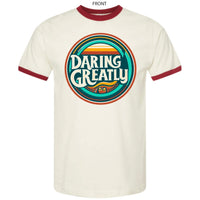 CLEARANCE** Daring Greatly V.24 T - Vintage White/Red