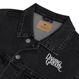 Black Unisex denim jacket