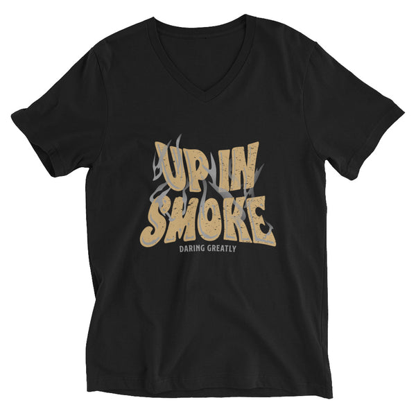 Up in Smoke Women's V-Neck T-Shirt