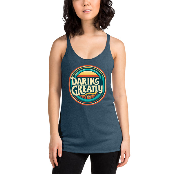 Women's Daring Greatly V.24 Racerback Tan