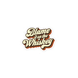 WHISKEY sticker