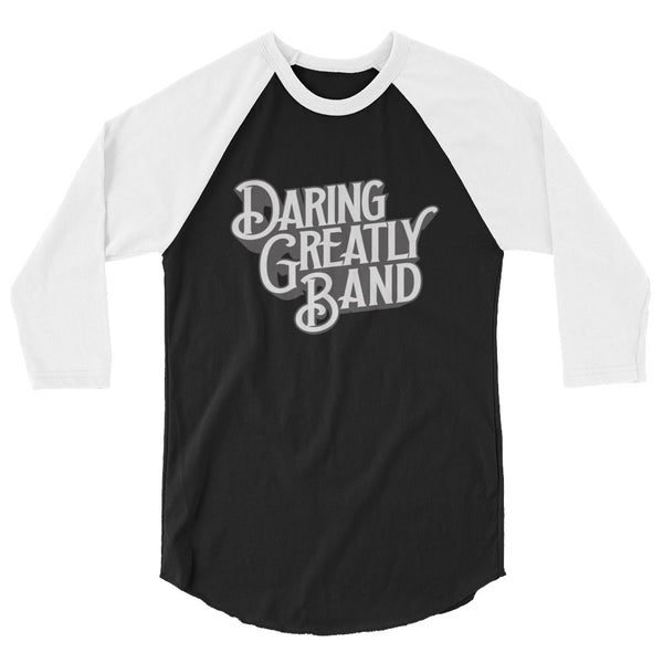 DGB Raglan shirt - Black/White