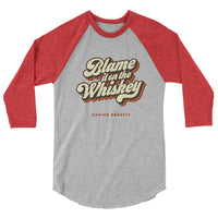 WHISKEY raglan shirt - Grey/Red