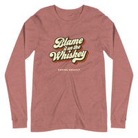 WHISKEY Long Sleeve Tee - Mauve