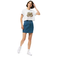 Women’s WHISKEY crop top - White