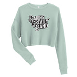 Womens Crop "DGB" Sweatshirt